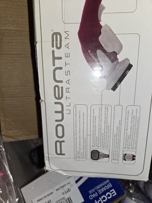 ROWENTA ULTRASTEAM HANDHELD ELECTRIC FABRIC STEAMER w/BRUSH & LINT PAD preowned - Thumbnail 4