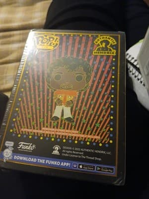 2022 Funko Pop Enamel Pin Jimi Hendrix Walmart Exclusive SE - Image 1