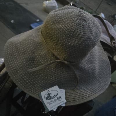 NWT Women's San Diego Sun Packable Hat UPF 50+ Tan Khaki One Size Cruise Beach - Image 1