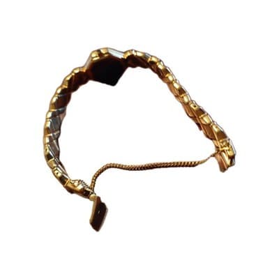 Gold Ladies Seiko Lassale watch Diamond Irridescent dial facet crystal 4n00-6639 - Thumbnail 4