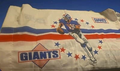 Vintage 1992 New York Giants Pillow Case - Thumbnail 2