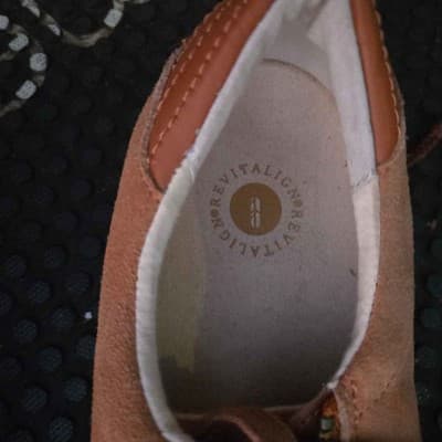 Taos Z Soul Women's Shoes Golden Tan Suede Lace Up Side Zip - Thumbnail 3