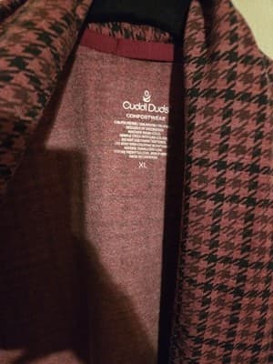 CUDDL DUDS Comfortwear Jacket Casual Waterfall Layering Size Xl - Thumbnail 2