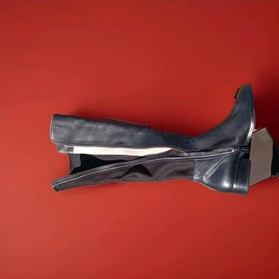 New Michael Kors Bromley Flat Knee High Boot Women’s Black 5m - Thumbnail 5