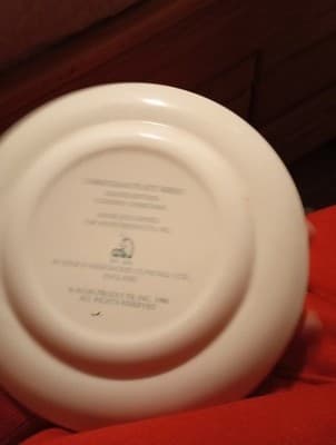 1980 Avon Christmas Plate Series Eighth Edition Country Christmas Vintage 8.5 in - Thumbnail 2