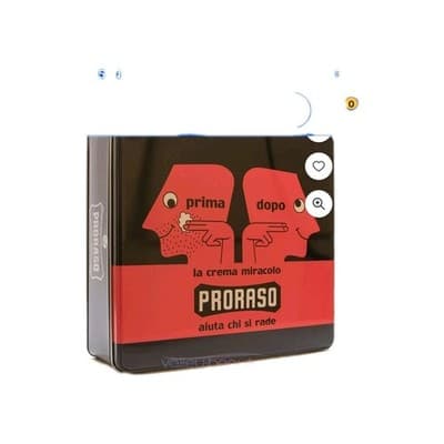 Proraso Shaving Kit Tin Box Gift Set Preshave Shaving Cream & Aftershave - Image 1