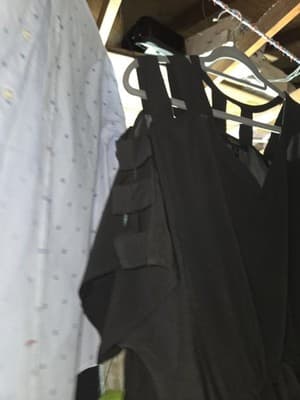 Kris Jenner Kollection Women 1xl Short Sleeve Black Tunic Blouse Shoulder Straps - Thumbnail 3