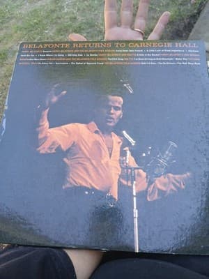 Harry Belafonte Returns to Carnegie Hall Vinyl LP Record RCA/LOC-6007, 1960 - Thumbnail 3