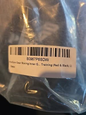 PROGYM GEAR Neoprene Padded Fist Protectors in Bag Size L - Thumbnail 2