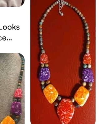 Jay King 2 Looks in 1 Necklace Spiney Oyster And Mountain Turquoise - Image 1