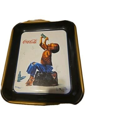 Last Drip John Solomon Serving Tray Vintage 1996 - Image 1