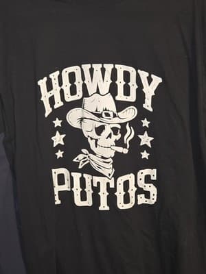 Tshirt Funny Howdy Putos Skeleton - Image 1