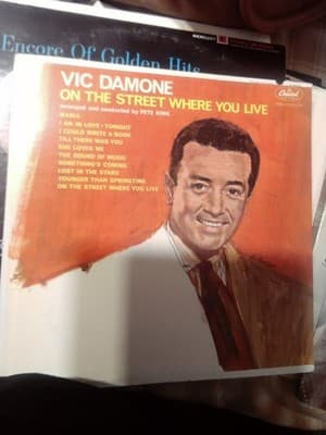 Vic Damone ‎– On The Street Where You Live Vinyl, LP 1964 Capitol Records ‎ - Image 1