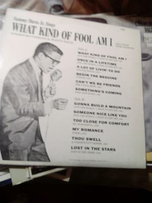SAMMY DAVIS, JR.: what kind of fool am i REPRISE 12" LP 33 RPM - Thumbnail 2