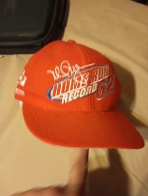 Vintage Mark McGwire Snapback Cap Red Vintage 90s MLB Cardinals Home Runs USA - Thumbnail 9