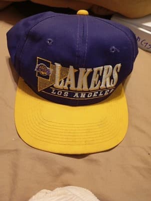 Vintage Lakers Hat - Image 1