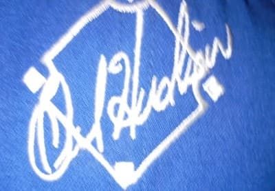 vintage Hershiser Los Angeles Dodgers snapback - Thumbnail 2