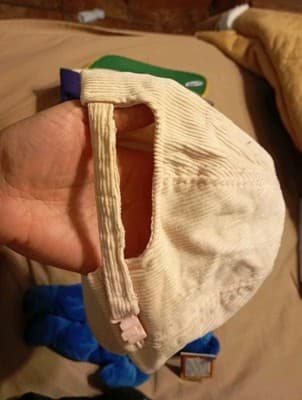 VTG 80s Spuds Mackenzie Corduroy Bud Light Snapback Rope Hat Cap Anheuser Busch - Thumbnail 5