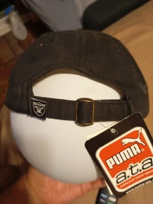 Raiders 1960 Football NFL Embroidered Adjustable Hat Cap - Thumbnail 2