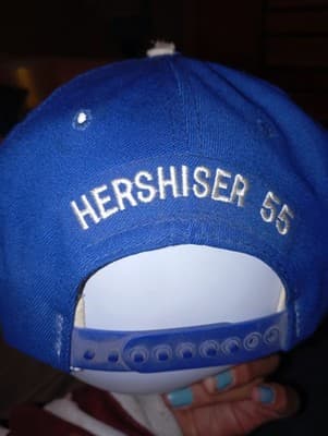 vintage Hershiser Los Angeles Dodgers snapback - Thumbnail 3