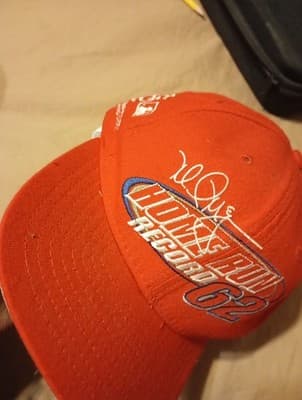 Vintage Mark McGwire Snapback Cap Red Vintage 90s MLB Cardinals Home Runs USA - Thumbnail 8