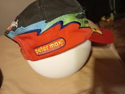 Dale Earnhardt Sr Action 2000 Peter Max Gm Goodwrench Hat Rare Colorful Y2k 00's - Thumbnail 4