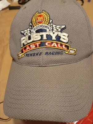 Rusty's Last Call Nascar Hat 2005 Miller Lite Penske Racing Adjustable - Image 1
