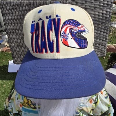 Paul Tracy Snapback Hat Vinatge Racing - Rare - Excellent Shape! - Image 1