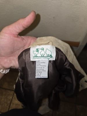 VTG Quaker Factory Leather Jacket Western Fall Horse Native Desert Retired 1xl - Thumbnail 2