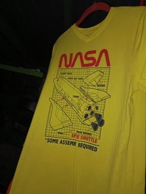 Big Boys NASA Explore Graphic T-shirt. Xl - Image 1