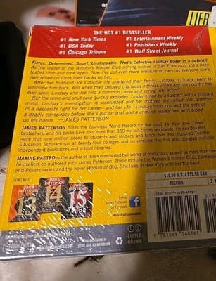 Shelf203 Audiobook~ 16th seduction- James Patterson- abridged- 4CDs - Thumbnail 2