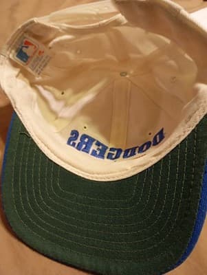 LA Los Angeles Dodgers Signature Vintage Snapback Hat White Rare - Thumbnail 3