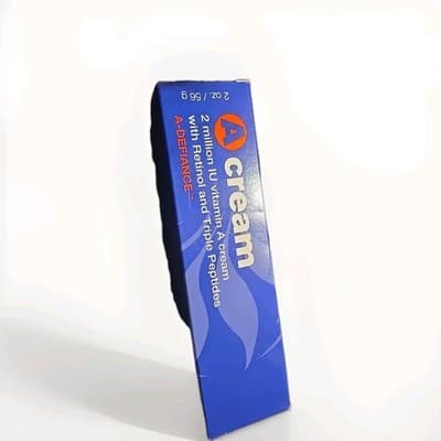 A Cream 2 Million IU Vitamin A cream w/ Retinol & Triple Peptides A-Defiance 2oz - Image 1