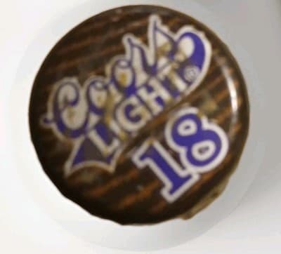 Vintage Coors Light Baseball Bat Bottle Limited Edition 18oz Silver Bullet 11.5" - Thumbnail 3