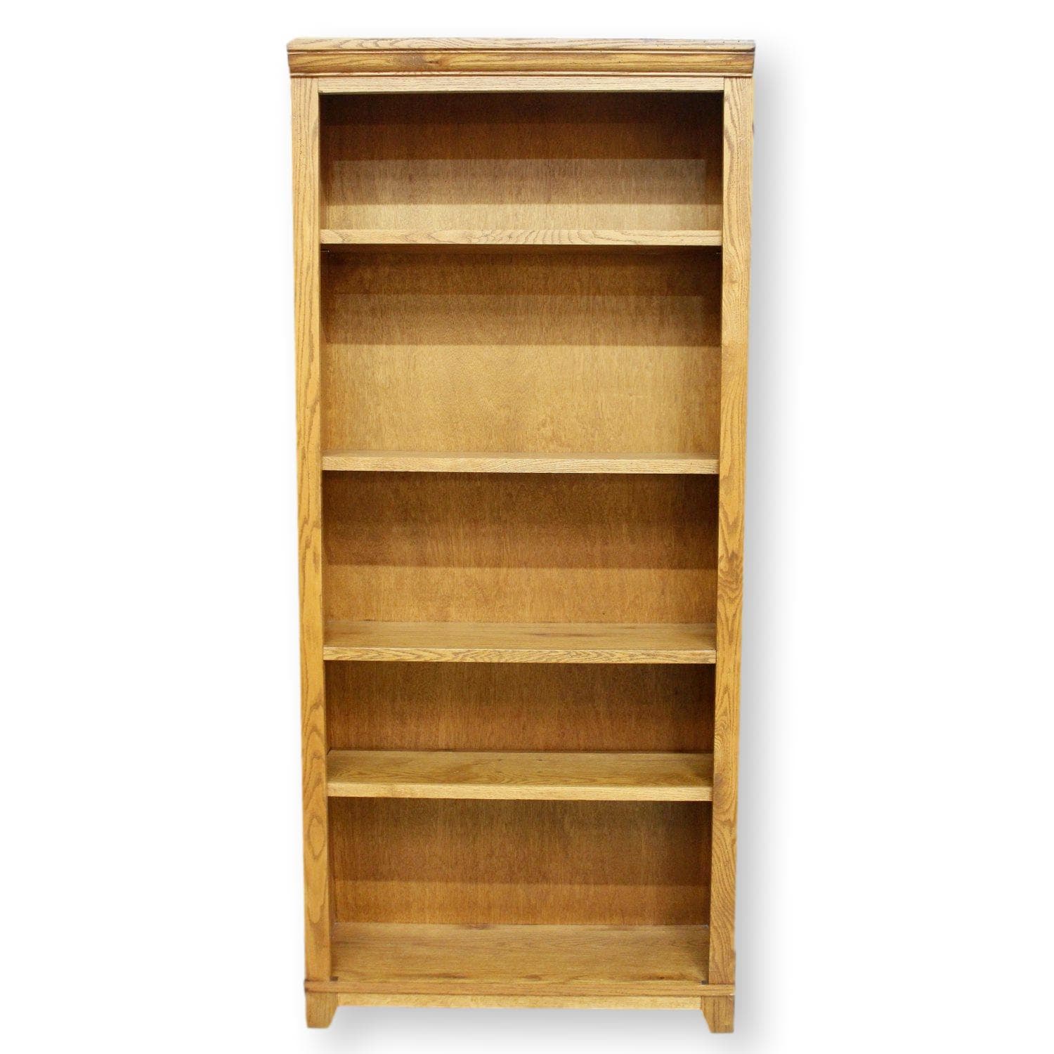 Aspen Furniture Oak 6' Bookcase - Oak - Image 1