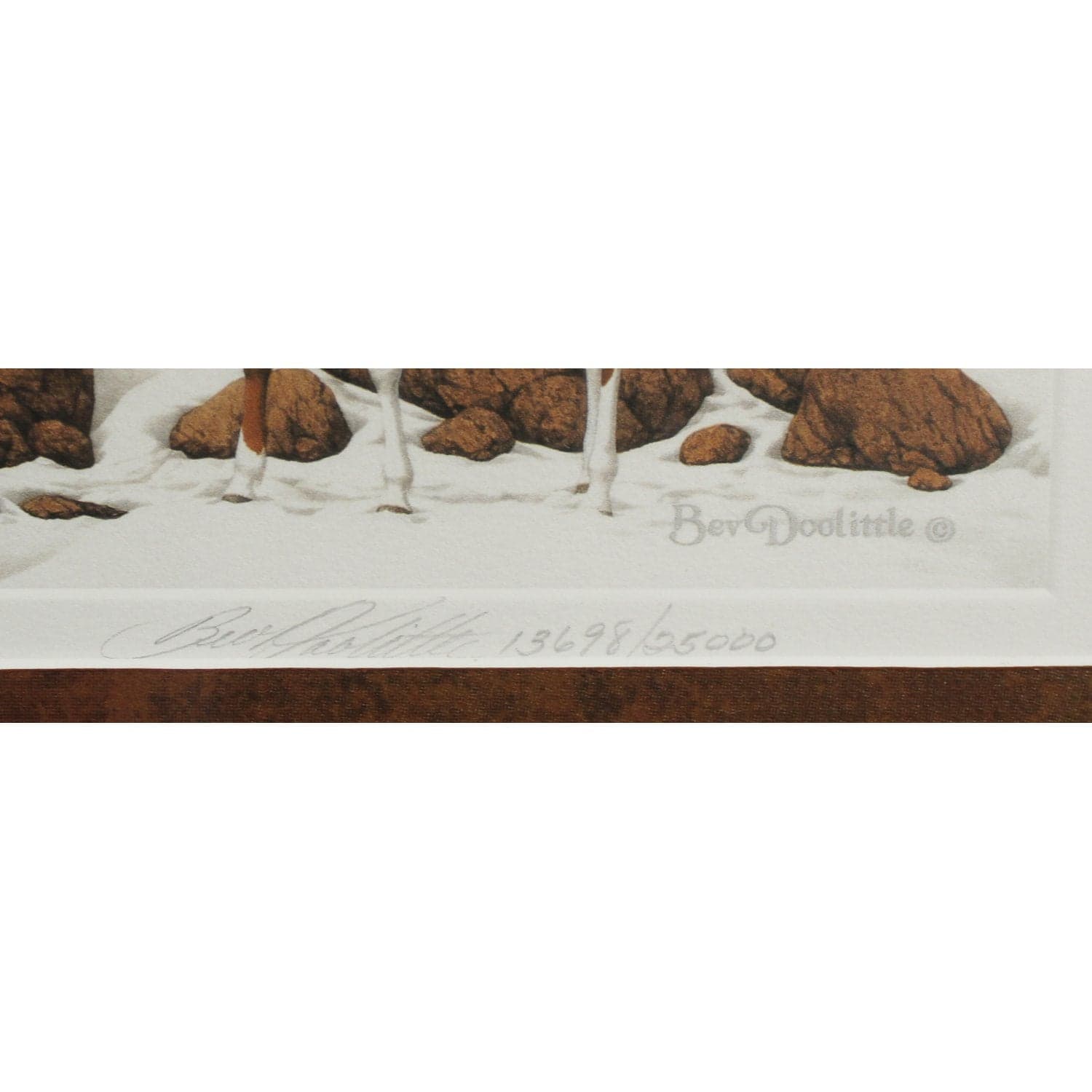 Bev Doolittle "Hide & Seek" Framed L.E. Three-Piece Art Set - Thumbnail 4