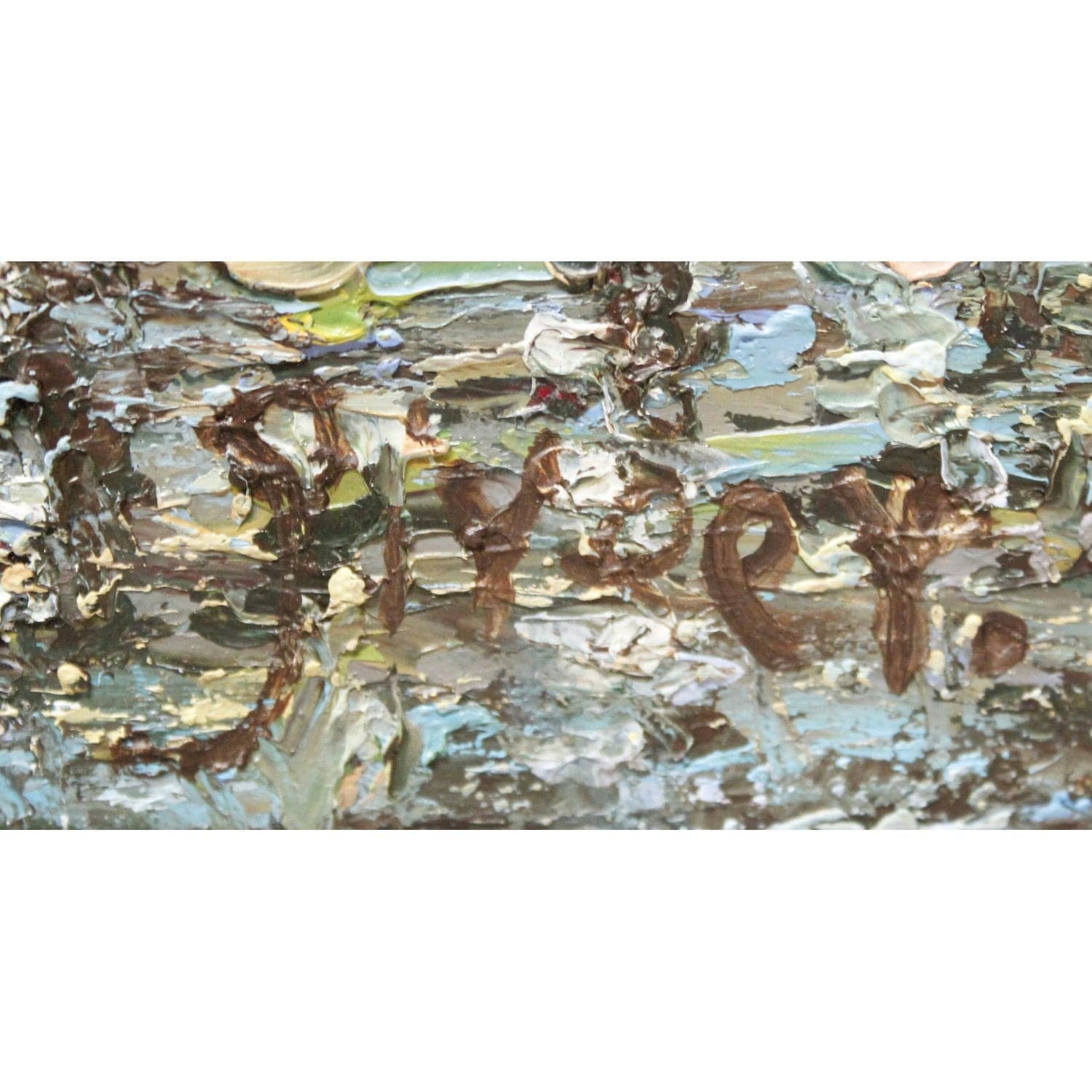 Framed Original Oil Painting of Venice Canal & Cafe - Thumbnail 4