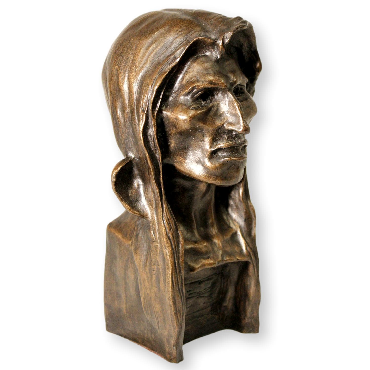 Frederic Remington "The Savage" Bronze Sculpture - Thumbnail 3