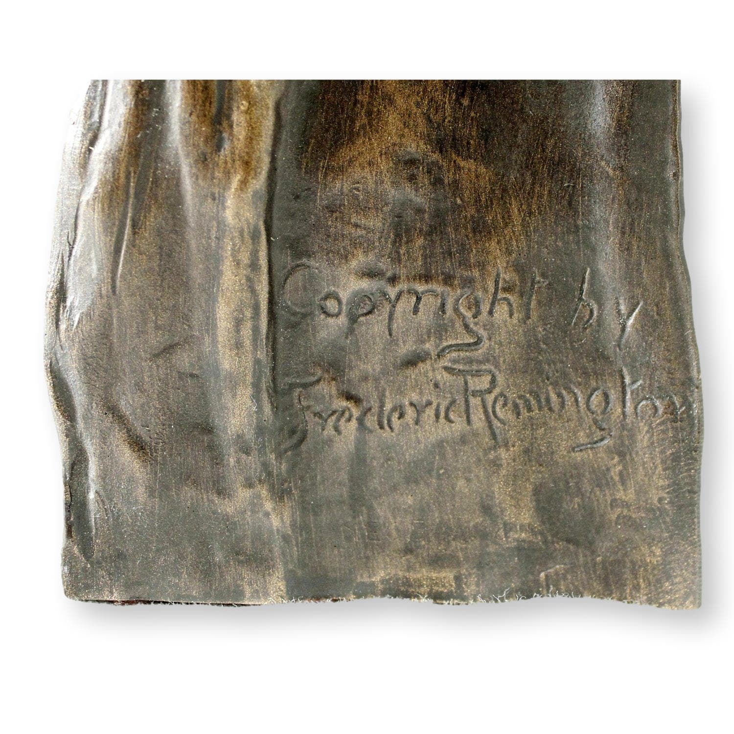 Frederic Remington "The Savage" Bronze Sculpture - Thumbnail 5