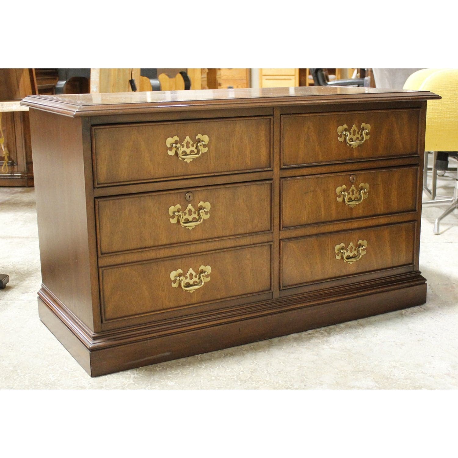 Sligh Mahogany Double Laterial File - Thumbnail 3