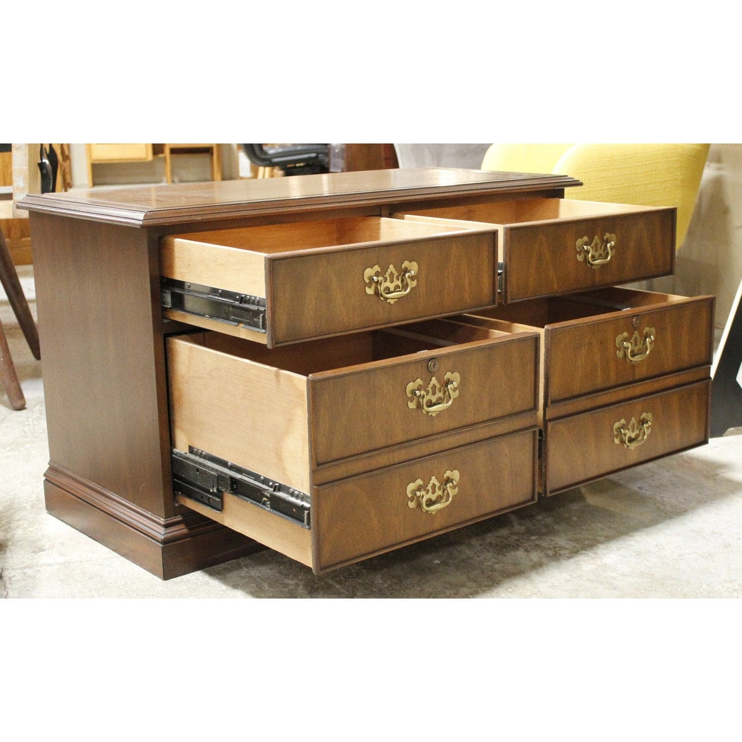 Sligh Mahogany Double Laterial File - Thumbnail 2