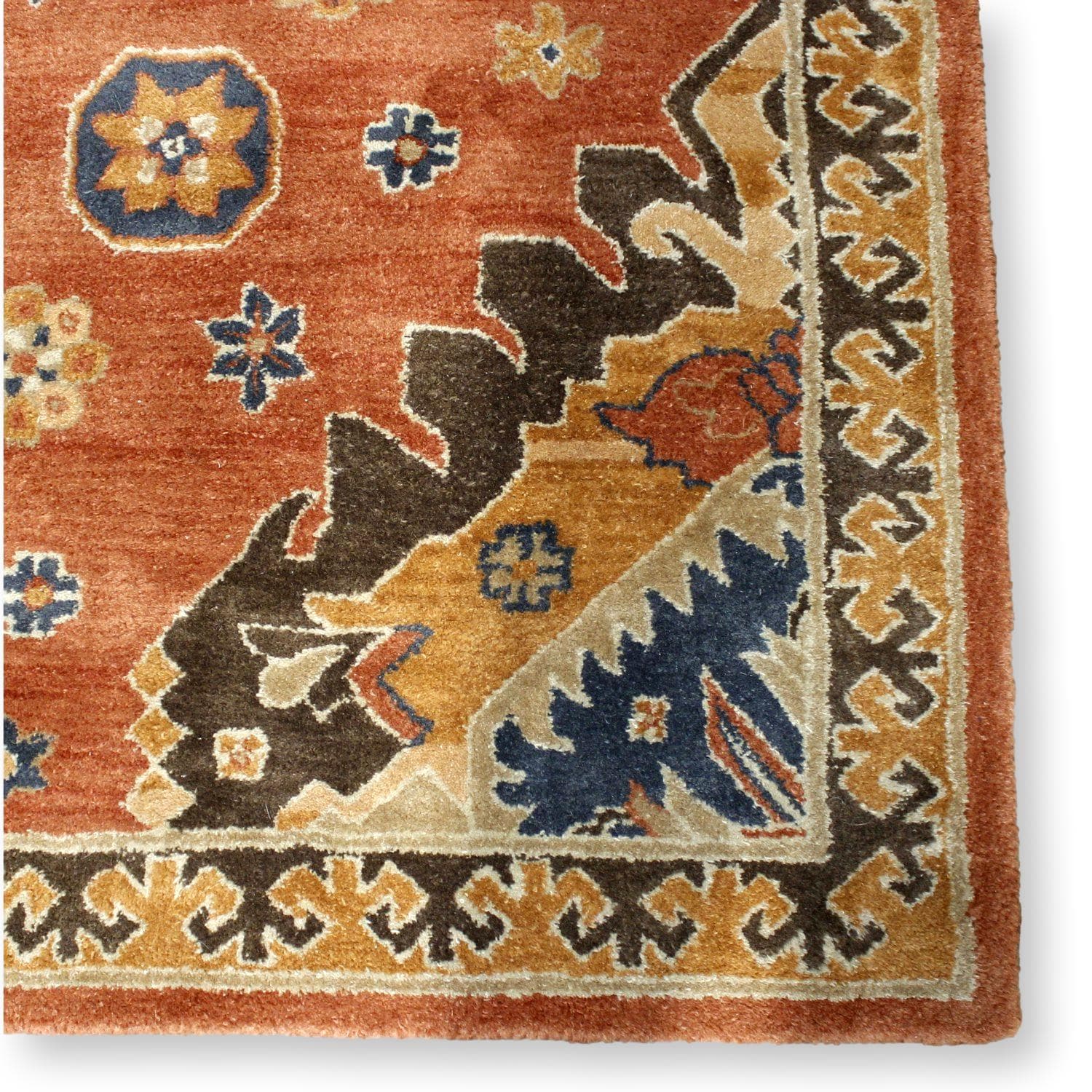 Pottery Barn 9' X 12' Grandinroad 'Brazos' Wool Area Rug - Thumbnail 2