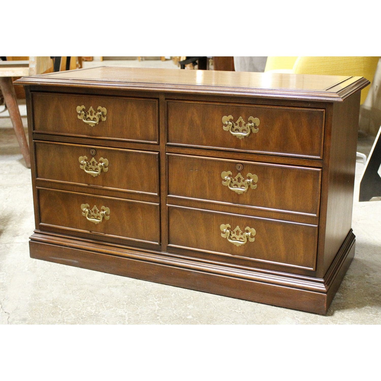 Sligh Mahogany Double Laterial File - Thumbnail 4