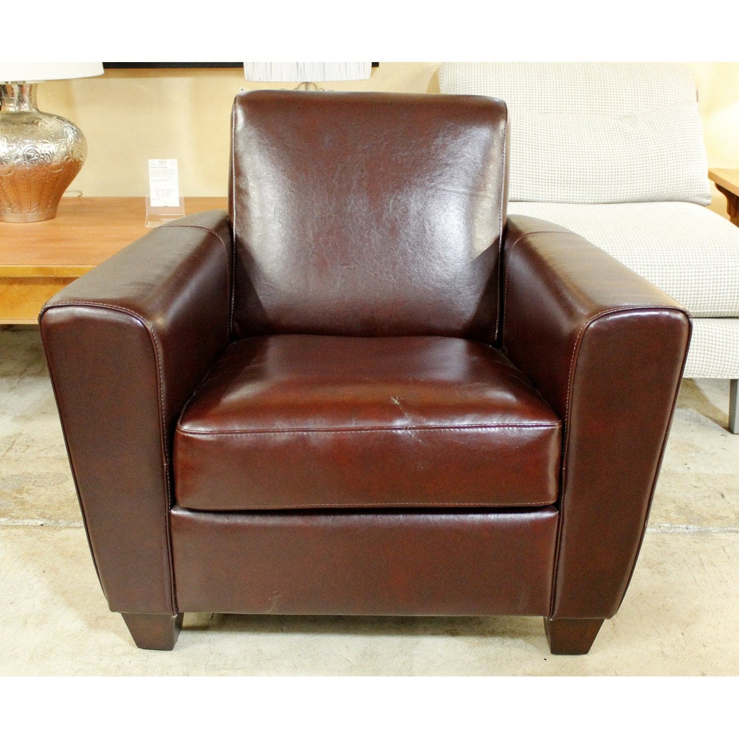 Club Chair w/Ottoman - Sienna - Thumbnail 2