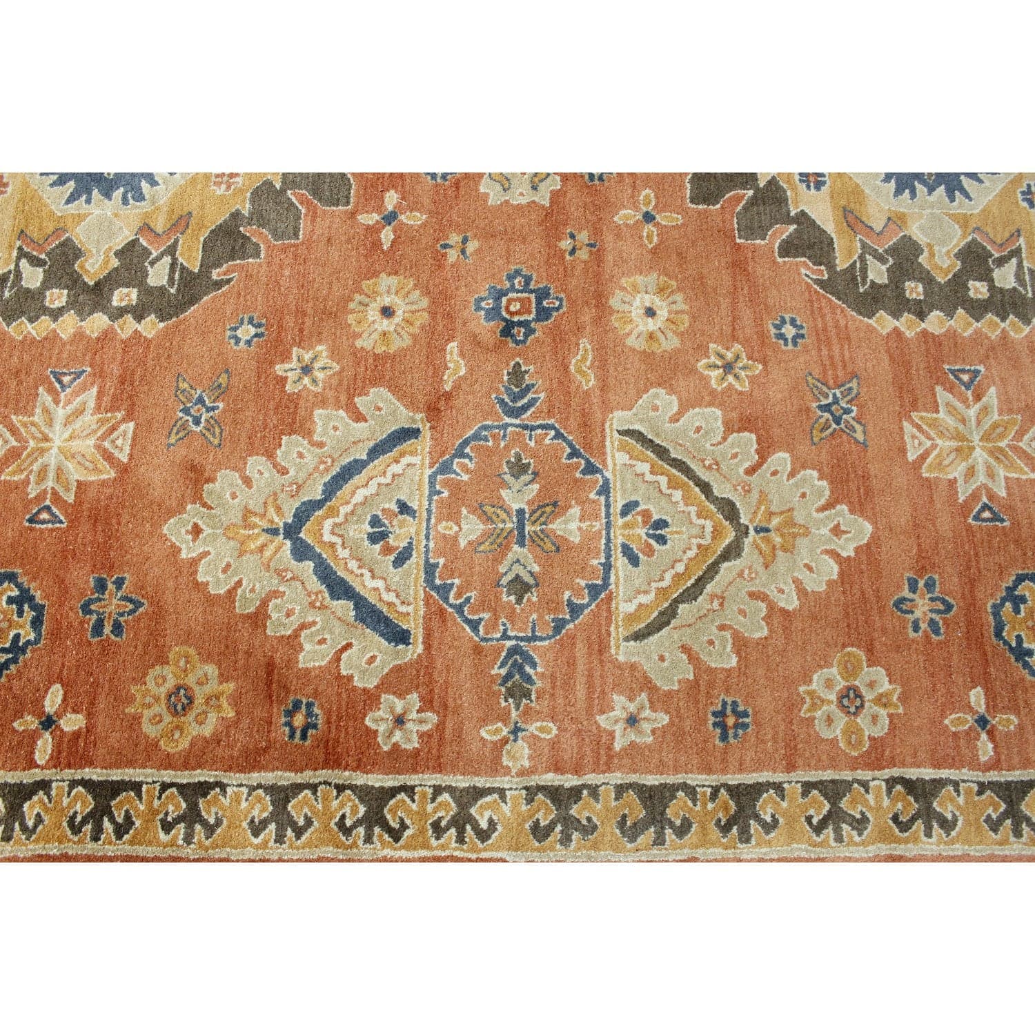 Pottery Barn 9' X 12' Grandinroad 'Brazos' Wool Area Rug - Thumbnail 4