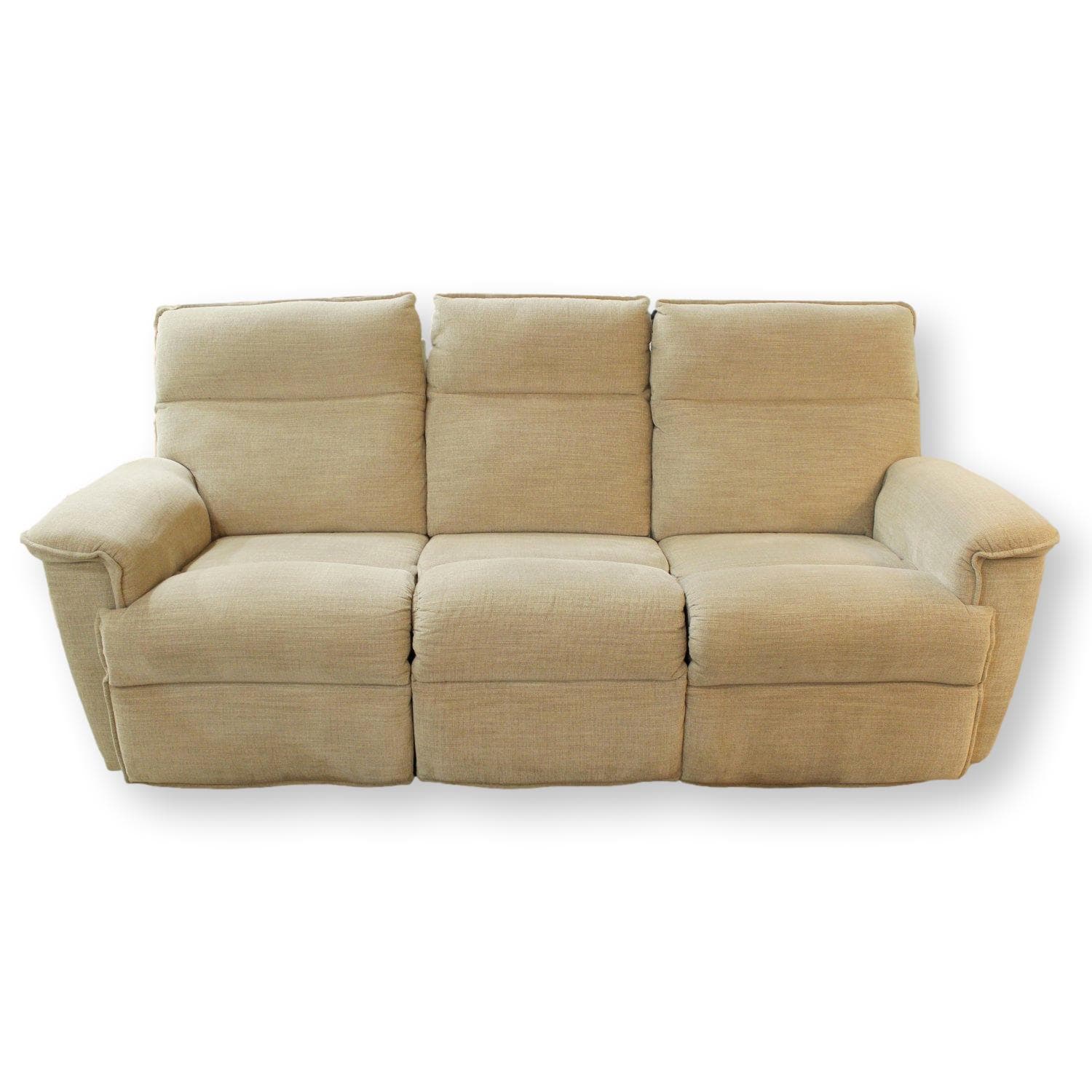 La-Z-Boy Beige Power Reclining Sofa - Beige - Image 1
