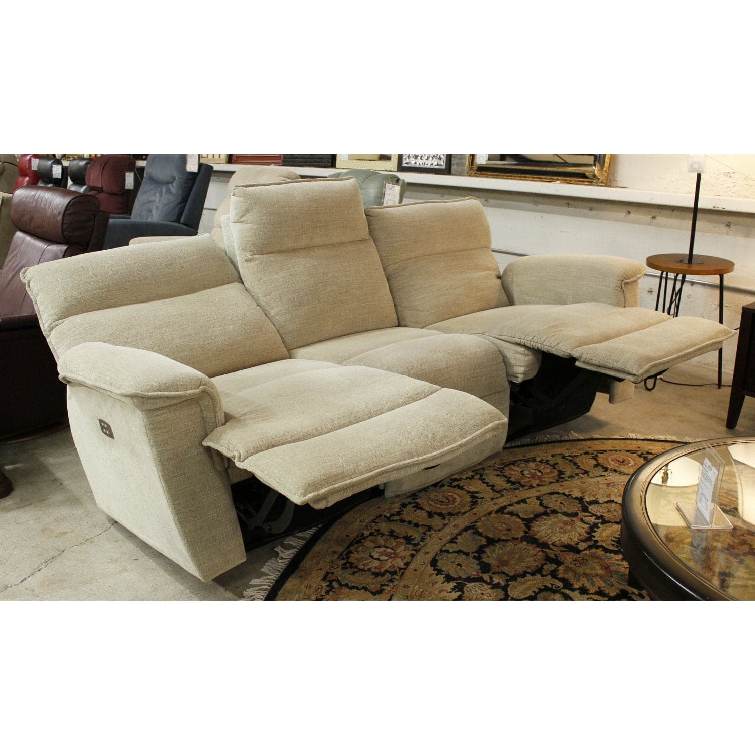 La-Z-Boy Beige Power Reclining Sofa - Beige - Thumbnail 2