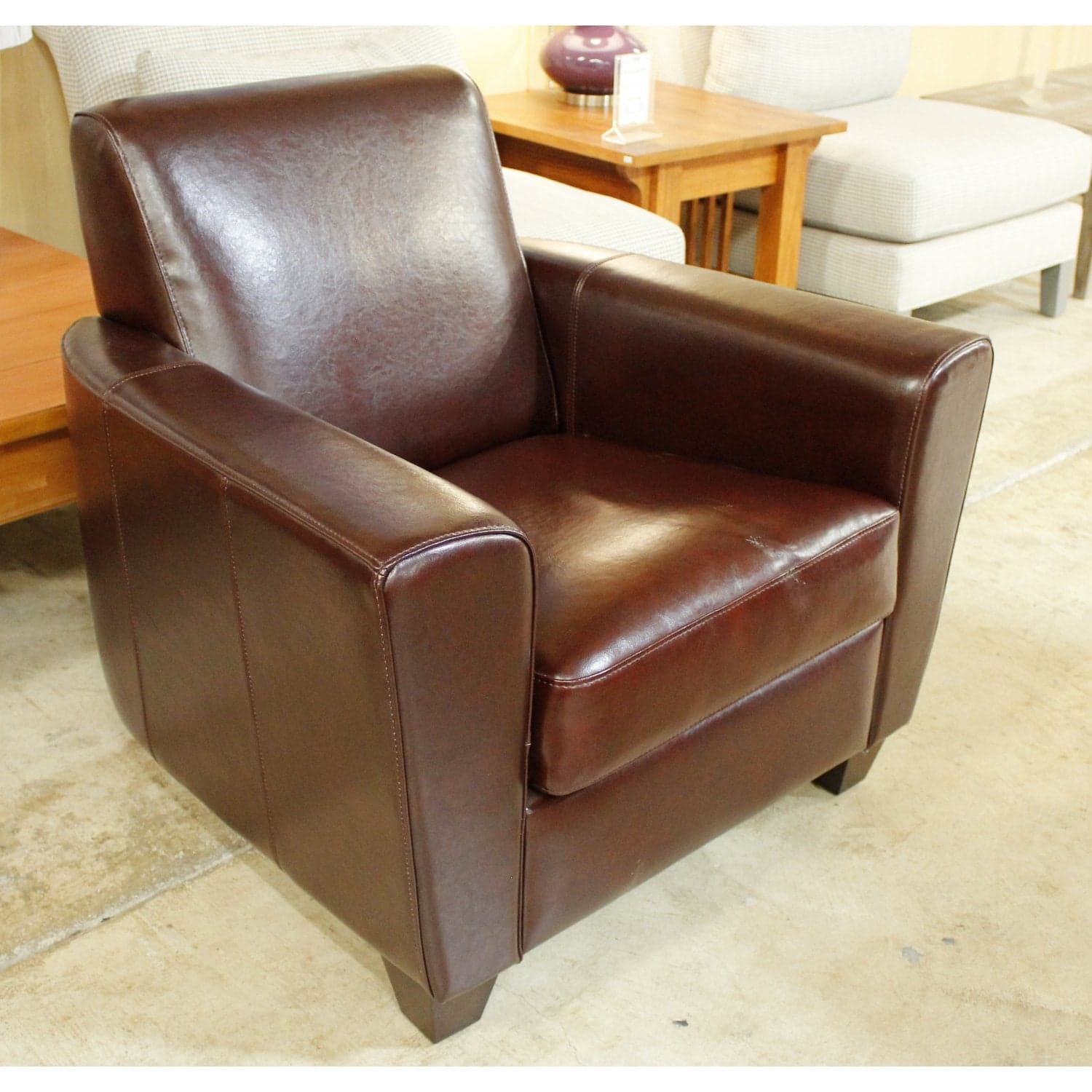Club Chair w/Ottoman - Sienna - Thumbnail 5