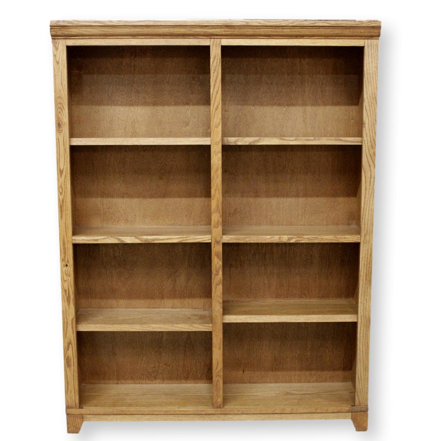 Aspen Furniture Oak 5' Double Bookcase - Oak - Image 1