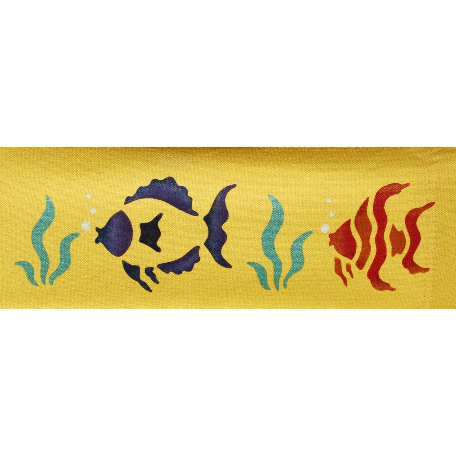 Yellow Aquatic Motif Director's Chair - Yellow - Thumbnail 5